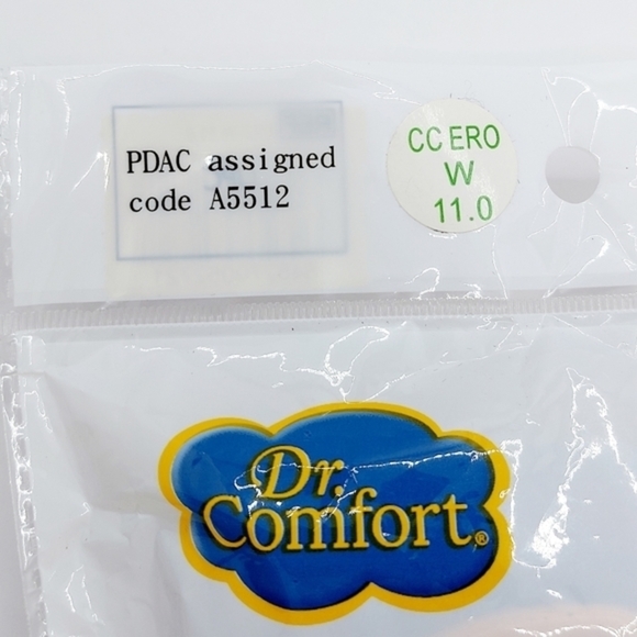 1 Pack Dr. Comfort Heat Moldable Diabetic‎ Shoe Inserts CC ERO Size 11 W - Picture 4 of 4